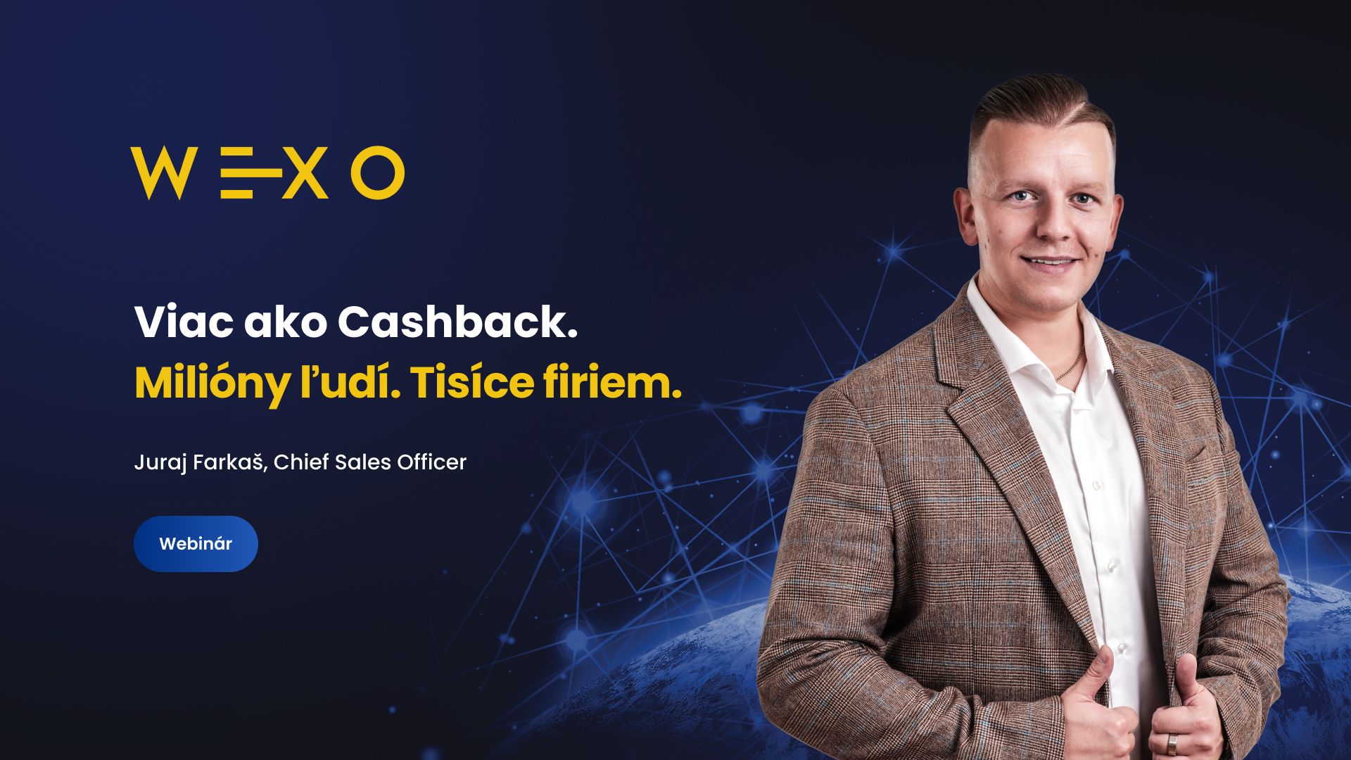 Wexo - Viac ako cashback (Webinar) 🇸🇰