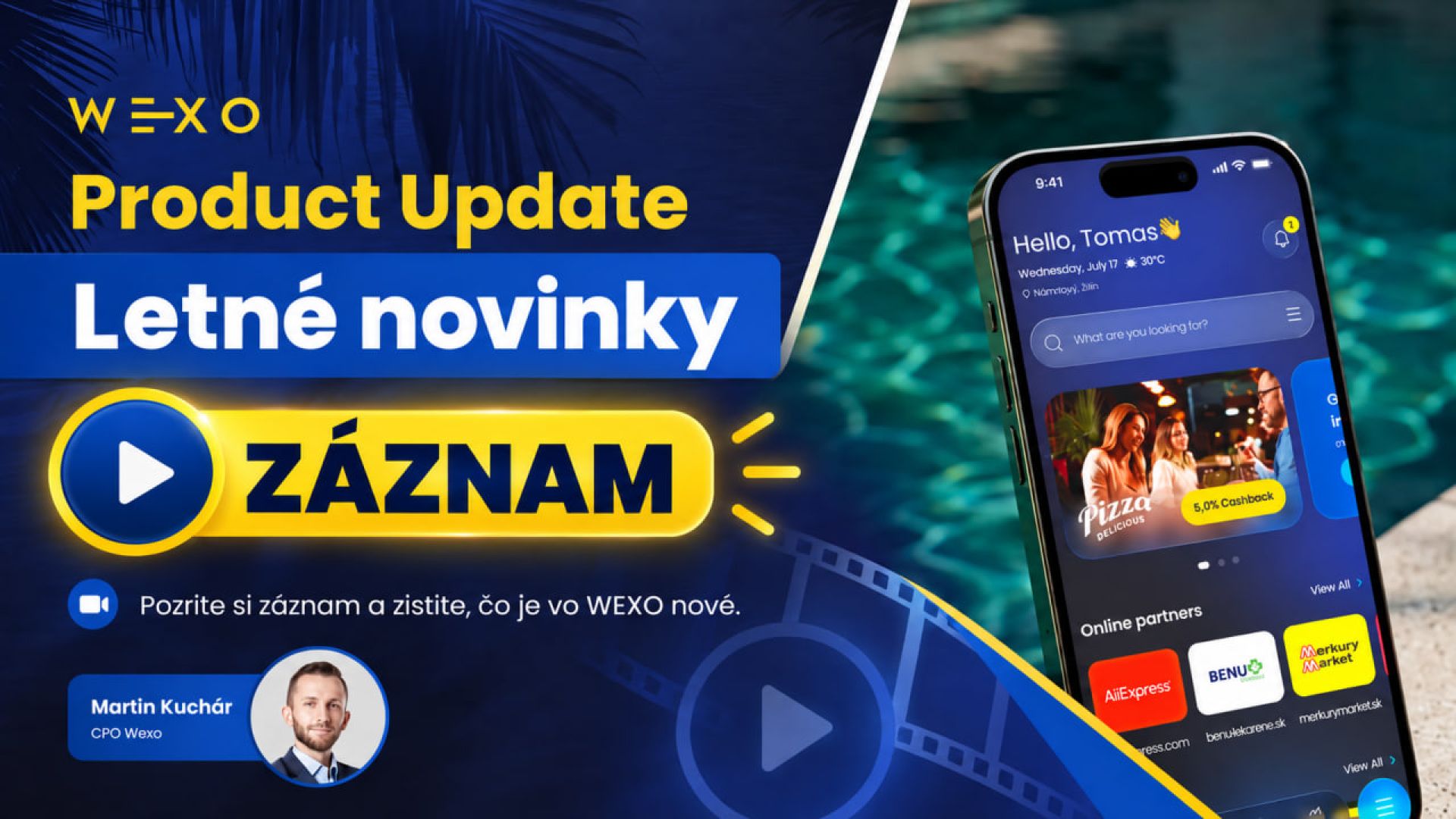 Wexo Product Update: Letné novinky 🇸🇰