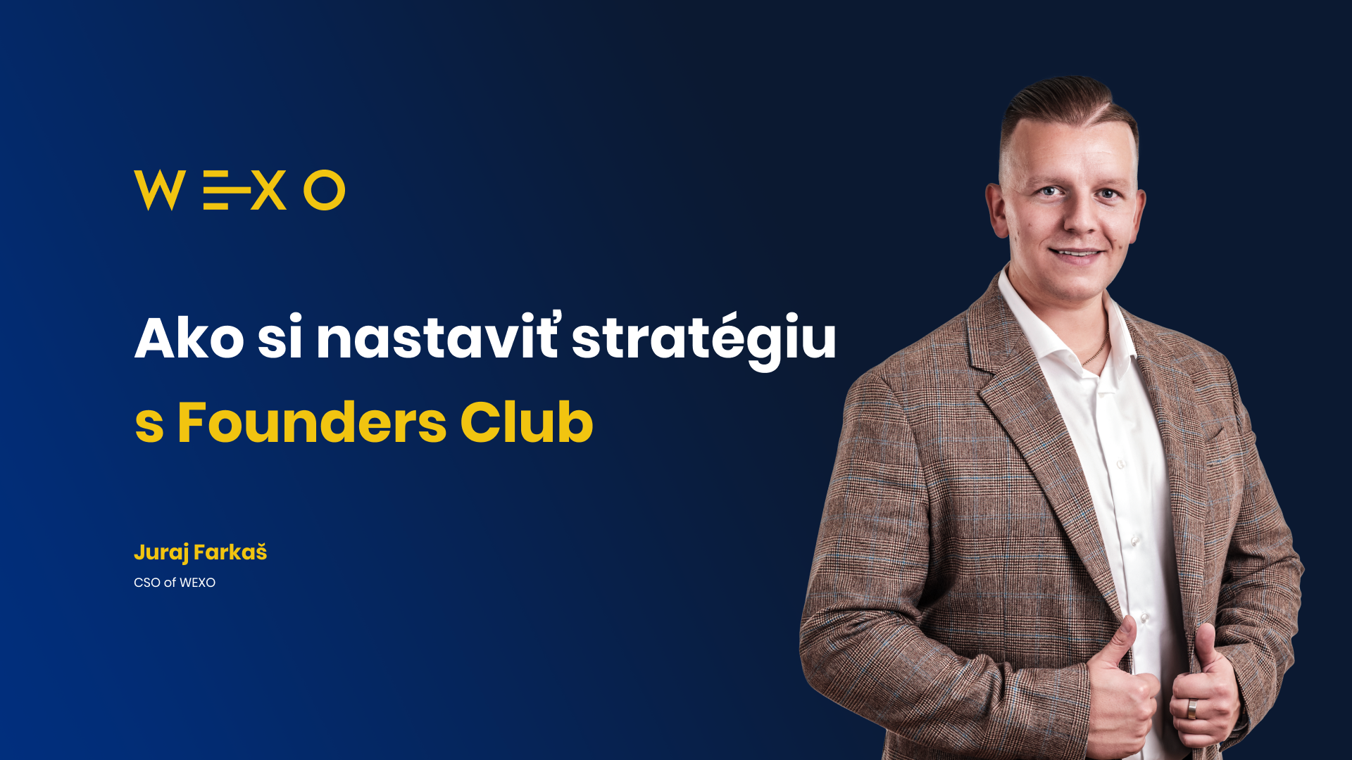 Ako si nastaviť stratégiu s Founders Club (Juraj Farkaš) 🇸🇰