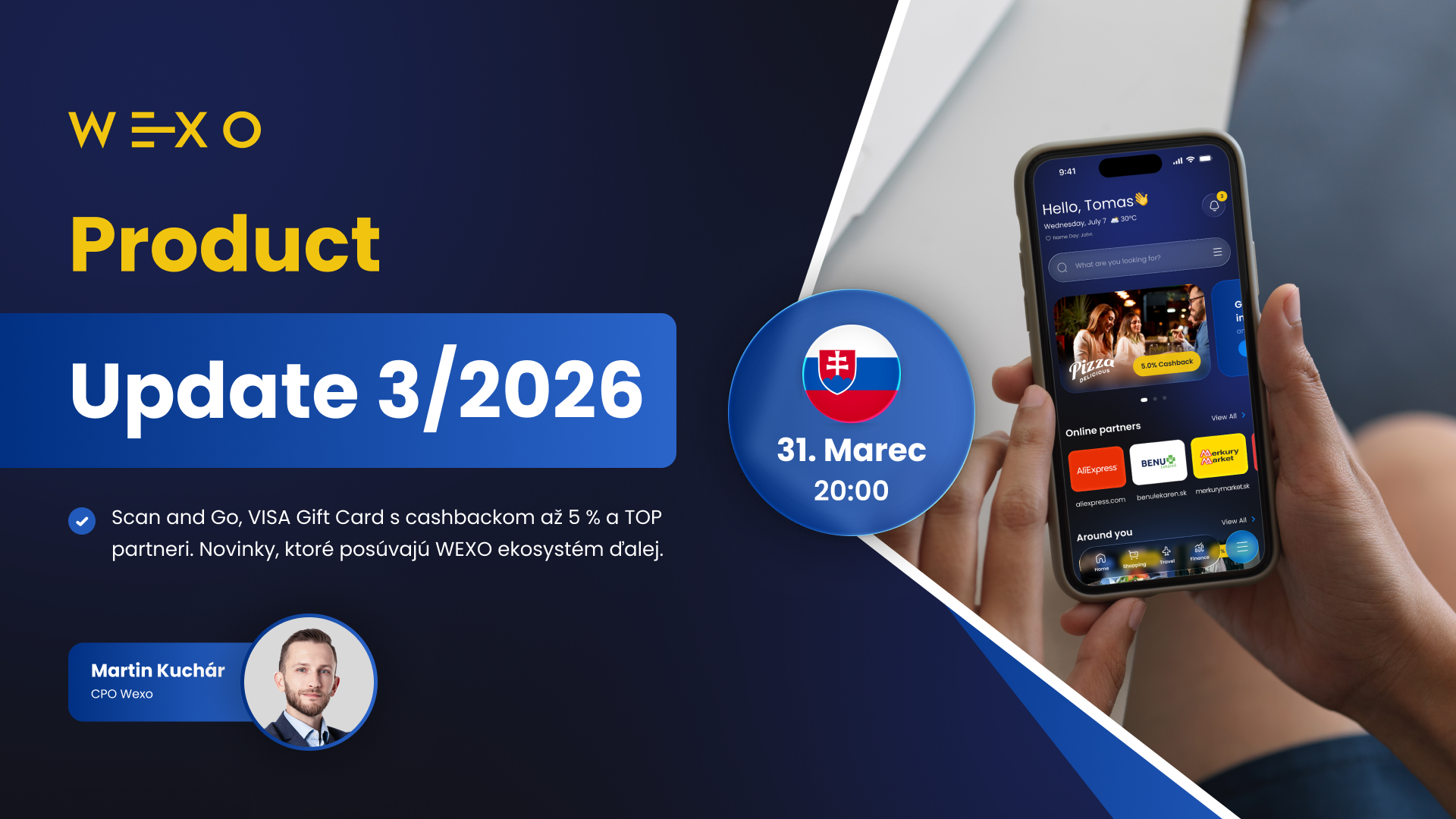 Wexo Product Update 3/2026 🇸🇰